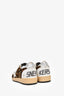 Golden Goose Leopard Print Pony Hair 'Ballstar' Distressed Sneakers Size 36
