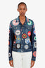Dsquared2 Blue Denim Patches Jacket Size 48 Mens