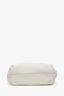 Prada White Vitello Daino Leather Hobo Shoulder Bag