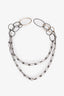 David Yurman Sterling Silver 18K Gold 48" Cable Mobile Link Necklace