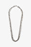 David Yurman Sterling Silver Pearl Station Multi-Strand Necklace