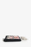 Prada Black Nylon Saffiano Robot Wallet On Chain