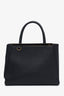 Fendi Black Leather Small 2Jours Bag with Strap