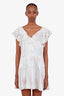 LoveShackFancy Baby Pink Floral Mini Dress Size 6