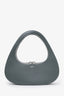 Coperni Green Leather Baguette Swipe Shoulder Bag