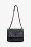 Saint Laurent Black Vintage Leather Niki Baby Shoulder Bag