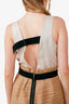 Dolce & Gabbana Beige Raffia Dress Size 46
