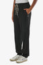 Rick Owens P/E 21 Pantalon de jogging « Phlegethon » en mélange de soie noir Taille 6