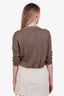 R13 Olive Green Linen Cardigan Size S