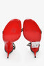 Christian Louboutin Black Leather 'Spike So Me' Heels Size 40.5