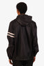 Gucci Black Nylon GG Zip-Up Jacket Size 54 Mens
