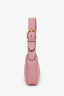 Gucci Pink Leather Double G Aphrodite Mini Shoulder Bag