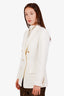 A.L.C. White 'Sedgwick II' Double Breasted Blazer Size 4