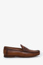 Ralph Lauren Brown Leather Loafers Size 10 Mens
