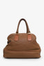 Celine by Phoebe Philo Brown Leather Large Bowling Bag