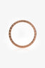 Chopard Ethical Rose Gold Diamond 'Ice Cube' Ring Size 8
