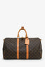Louis Vuitton Brown Monogram Keepall Bandoulière 45 with Strap
