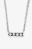 Gucci Silver Logo Necklace