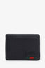 Gucci Black Leather Bi Fold Wallet