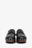 Hermès 2022 Black Leather Calya Mules Size 38
