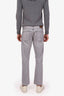 Tom Ford Grey Denim Straight Leg Jeans Size 32 Men's