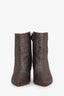Aquazzura Multi Metal Glitter Ankle Boots Size 36