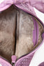 Bottega Veneta Purple Intrecciato Leather Small Hobo Bag