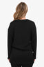 Vionnet Black Silk Buttoned Blazer Style Blouse Size 44