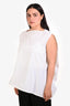 Rick Owens Off-White Cotton Blend Top Size 8 US
