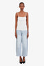 DL1961 Blue Denim Wide Leg Jeans Size 27