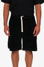 Gucci Black Velvet Long Shorts Size L Mens
