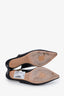 Jimmy Choo Black Leather Slingback Heels Size 36.5