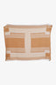 Hermès Beige Merino Wool Cashmere Avalon Blanket