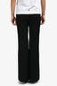 Nili Lotan Black Wide Leg Trousers Size 4