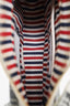 Thom Browne Grey/White Plaid Leather 'Hector' Shoulder Bag