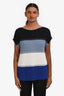 Lafayette 148 Blue Knit Oversized Sweater Size XS