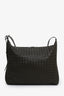 Bottega Veneta Olive Green Intrecciato Leather Traveler Shoulder Bag