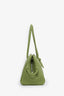 Jacquemus Green Leather La Croisière “The Turismo” Bowling Bag