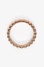 Tiffany & Co. 18K Yellow Gold Beaded Band Ring Size 7.75