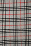 Burberry Vintage Light Grey Wool House Check Fringe Scarf