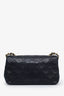 Pre-loved Chanel™ 1989-91 Black Quilted Lambskin Mini Rectangular Full Flap Bag
