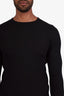 Ralph Lauren Purple Label Black Cashmere Crewneck Sweater Size S Mens
