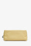 Longchamp Yellow Leather Le Pliage Crossbody Bag