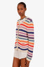Sonia Rykiel Multicolour Cotton Fair Isle Cardigan Size M