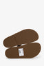 Celine Brown Leather Tippi Slides Size 37