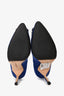 Manolo Blahnik Dark Blue Hangisi Heels Size 38