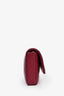 Pre-loved Chanel™ Burgundy Lambskin Mini Coco Hearts Micro Bag