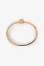 Hermès Black/Yellow Gold Animal Charnière Hinged Bracelet
