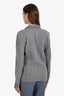 Polo Ralph Lauren Grey Wool Cashmere Blend Quarter Zip Long Sleeve Sweater Size XS