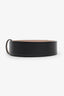 Gucci Black Leather Horsebit 1955 Belt Size 100